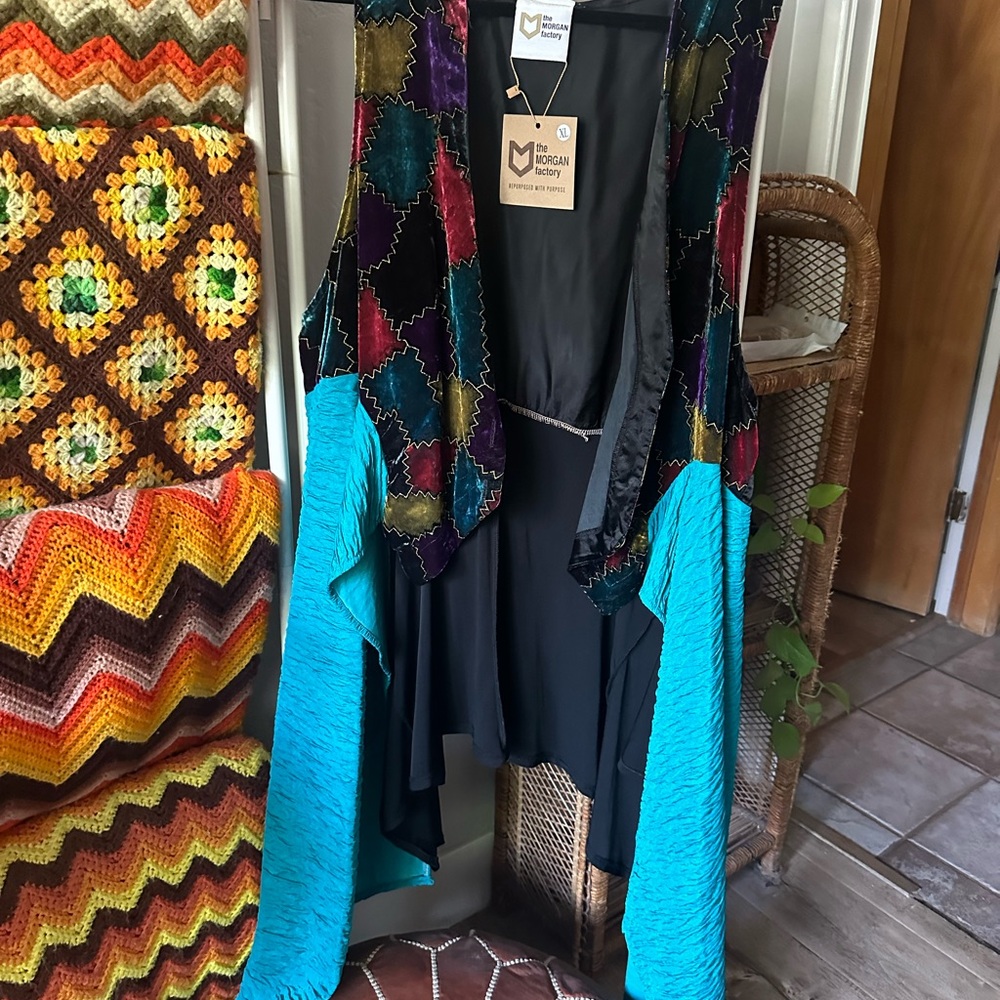 NWT The Morgan Factory vest